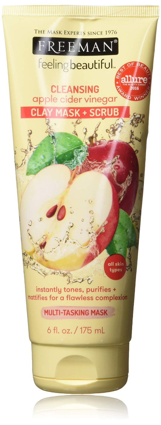 Freeman front tube showing label and 6 fl oz size, highlights clean ingredients