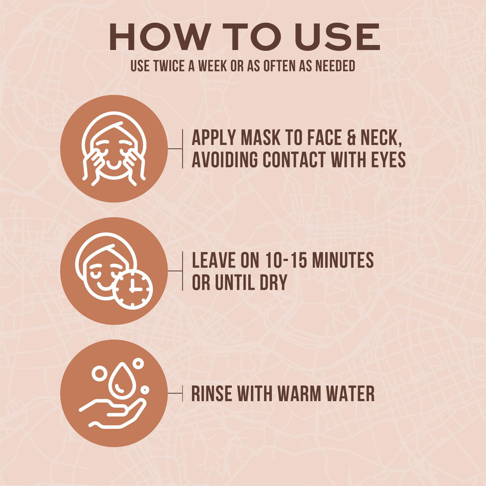 Freeman applying mask on face demonstrating easy at-home use benefit