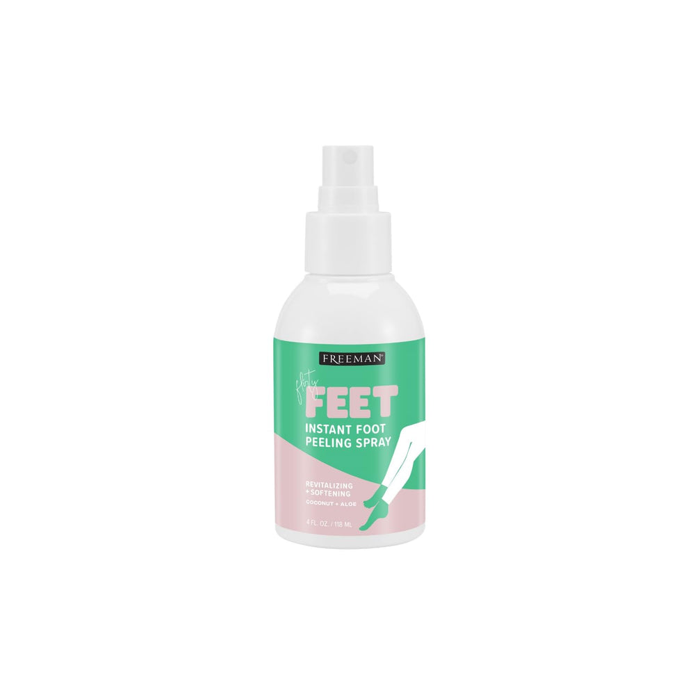 Freeman bottle front packaging showing product and benefit of softer feet