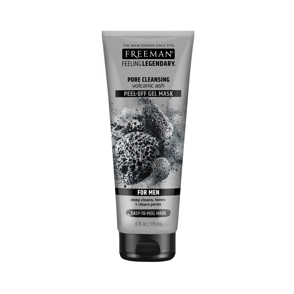 Freeman front tube showing volcanic ash peel-off mask for clear pores