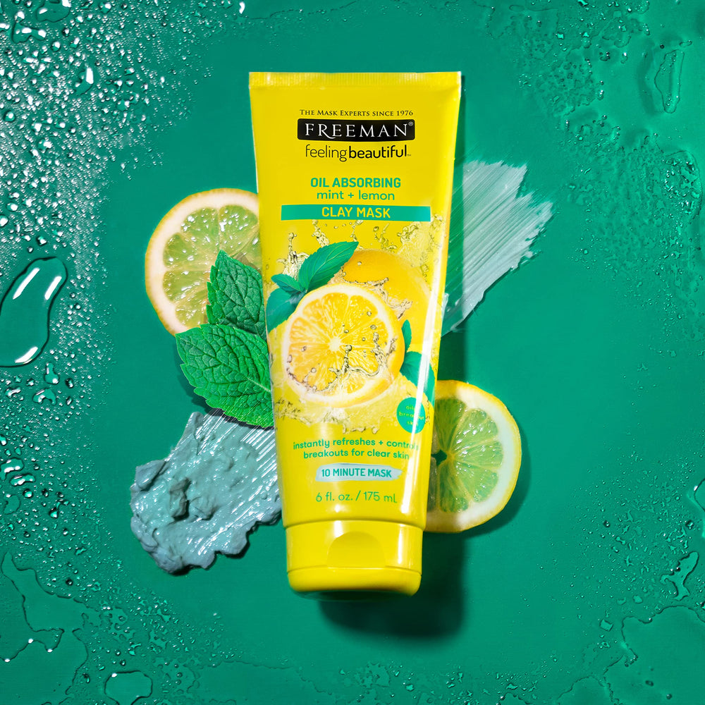 Freeman tube next to hand showing 6 fl oz size and travel-friendly benefit