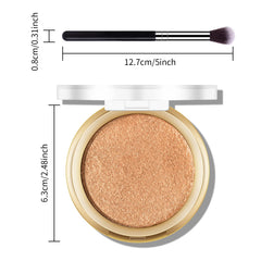 FREEORR lifestyle image with evening makeup showcasing radiant finish