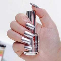 FREEORR bottle front view showing metallic silver polish and content