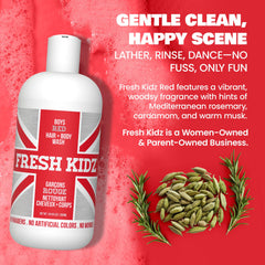 Fresh Kidz bottle in a travel or gym bag showing portability and on-the-go use
