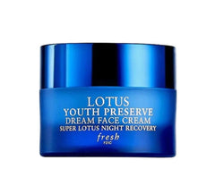 Fresh Lotus night cream sample front view hydrates skin overnight