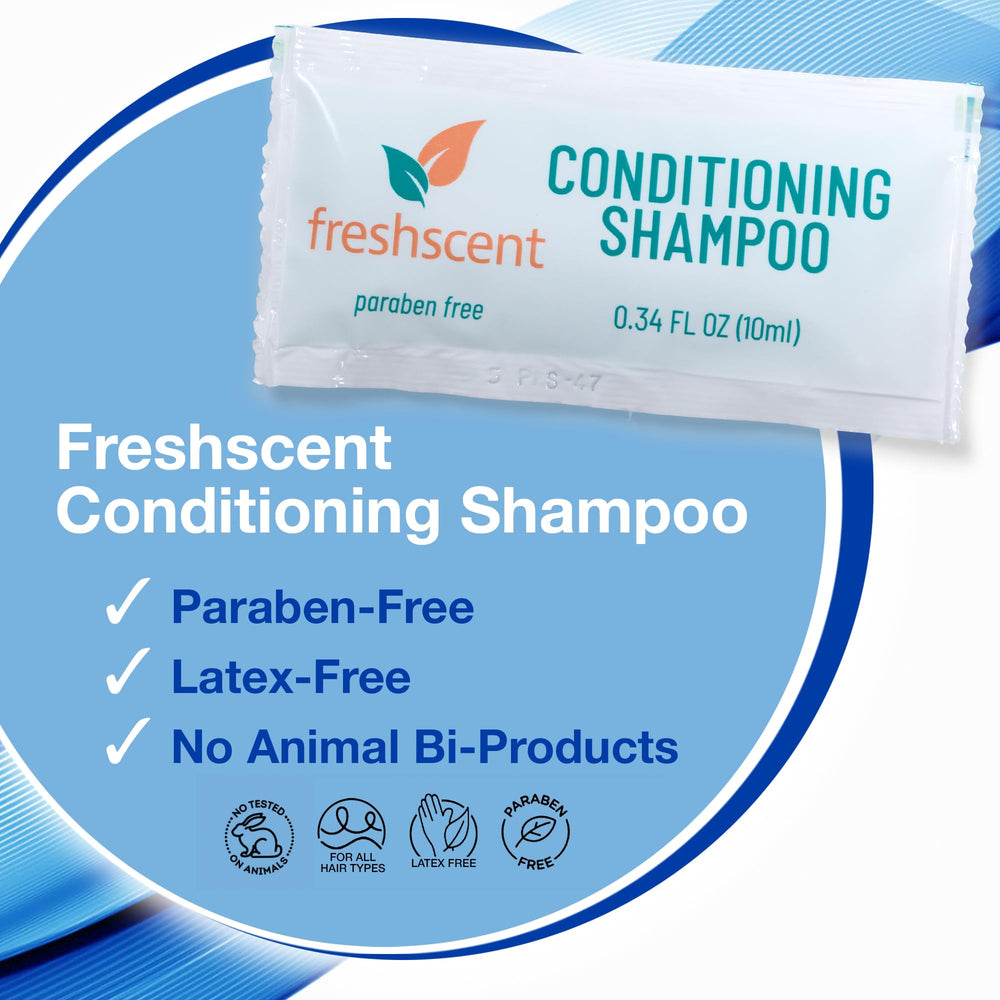 Freshscent sachets arranged inside a care kit showing organized distribution