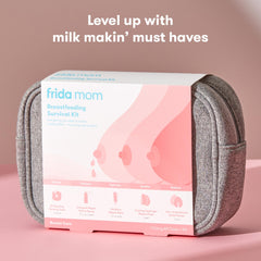 Frida Mom open resealable sachet showing storage and freshness benefit