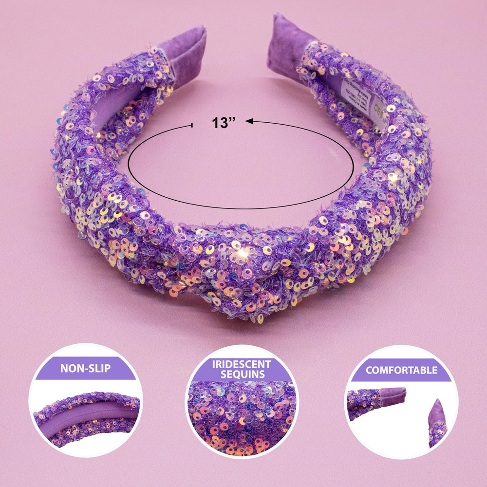 FROG SAC headband worn by child, securing hair and boosting confidence