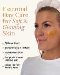 FRØYA Organics day balm smooth texture close-up showing quick absorption benefit