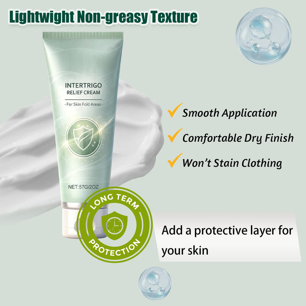fruitery applying cream to underarm demonstrating friction protection during movement