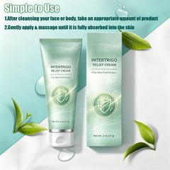 fruitery small swatch on skin showing non-greasy finish and quick absorption benefit