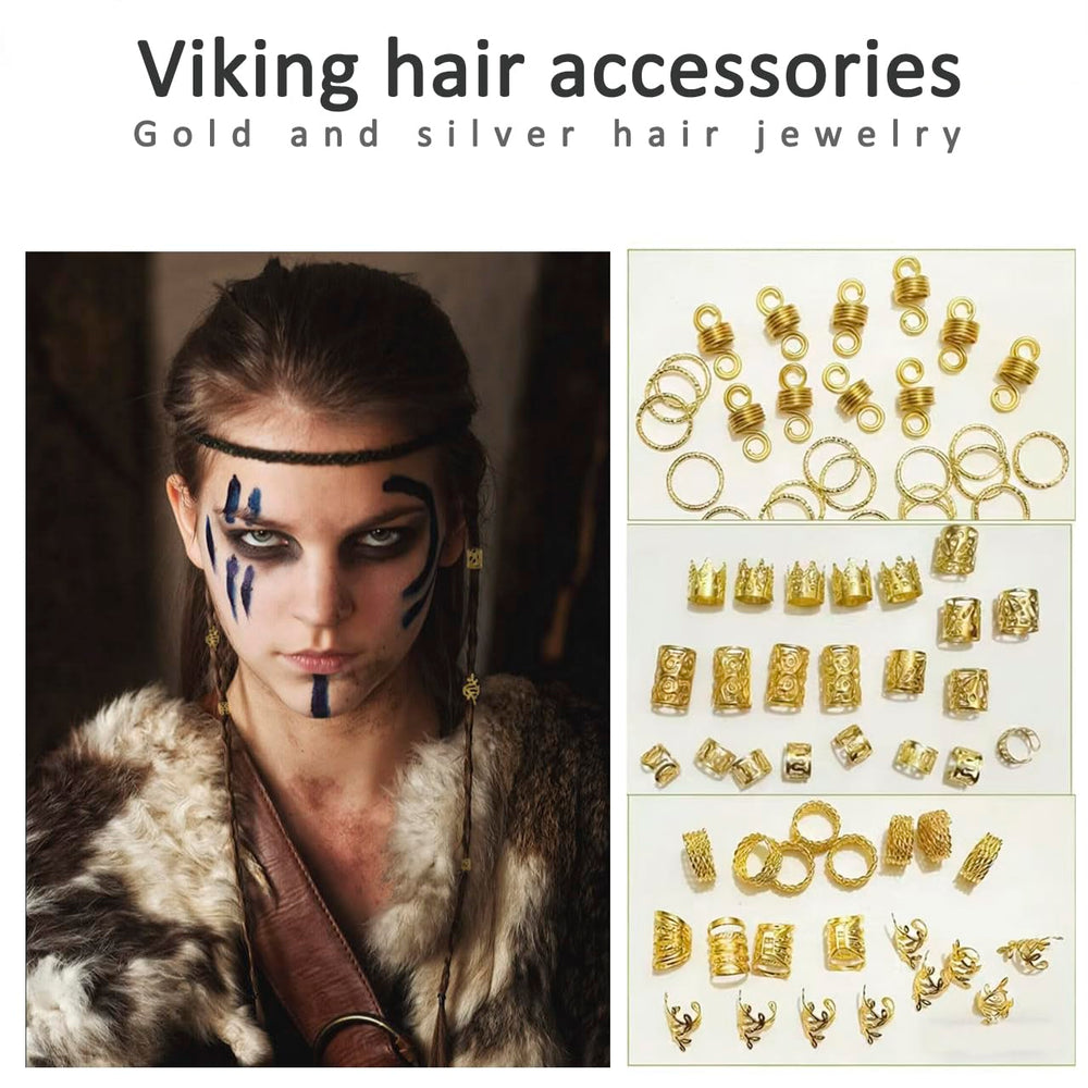 Frukwoc hair jewelry clipped onto braids demonstrating easy styling benefit