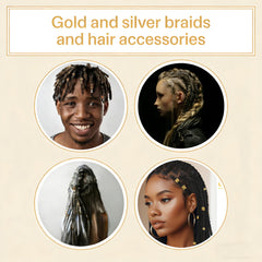 Frukwoc styled braids at a party showing finished look and fashion impact