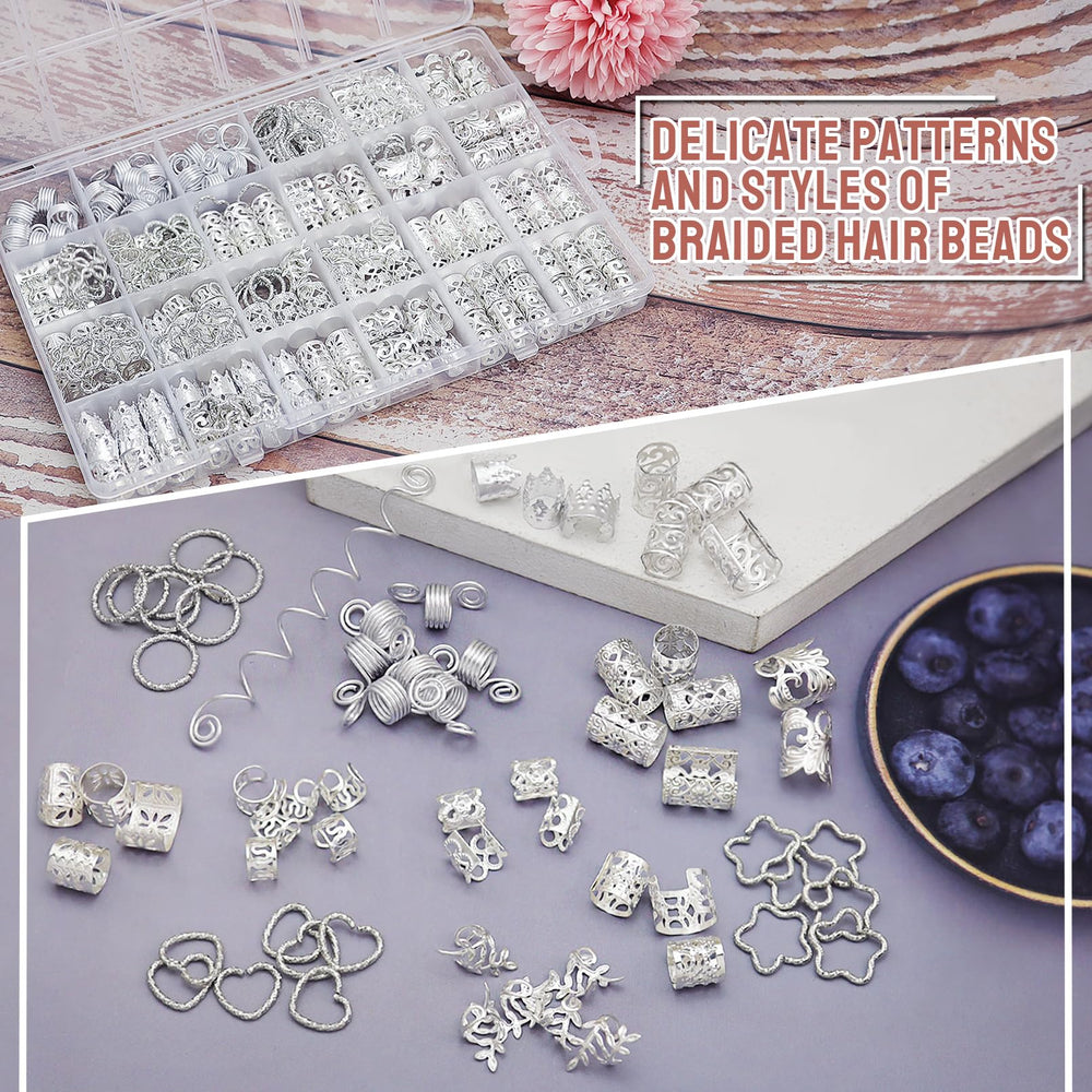 Fscwlmon open storage box with sorted pieces, simplifies selection for styling