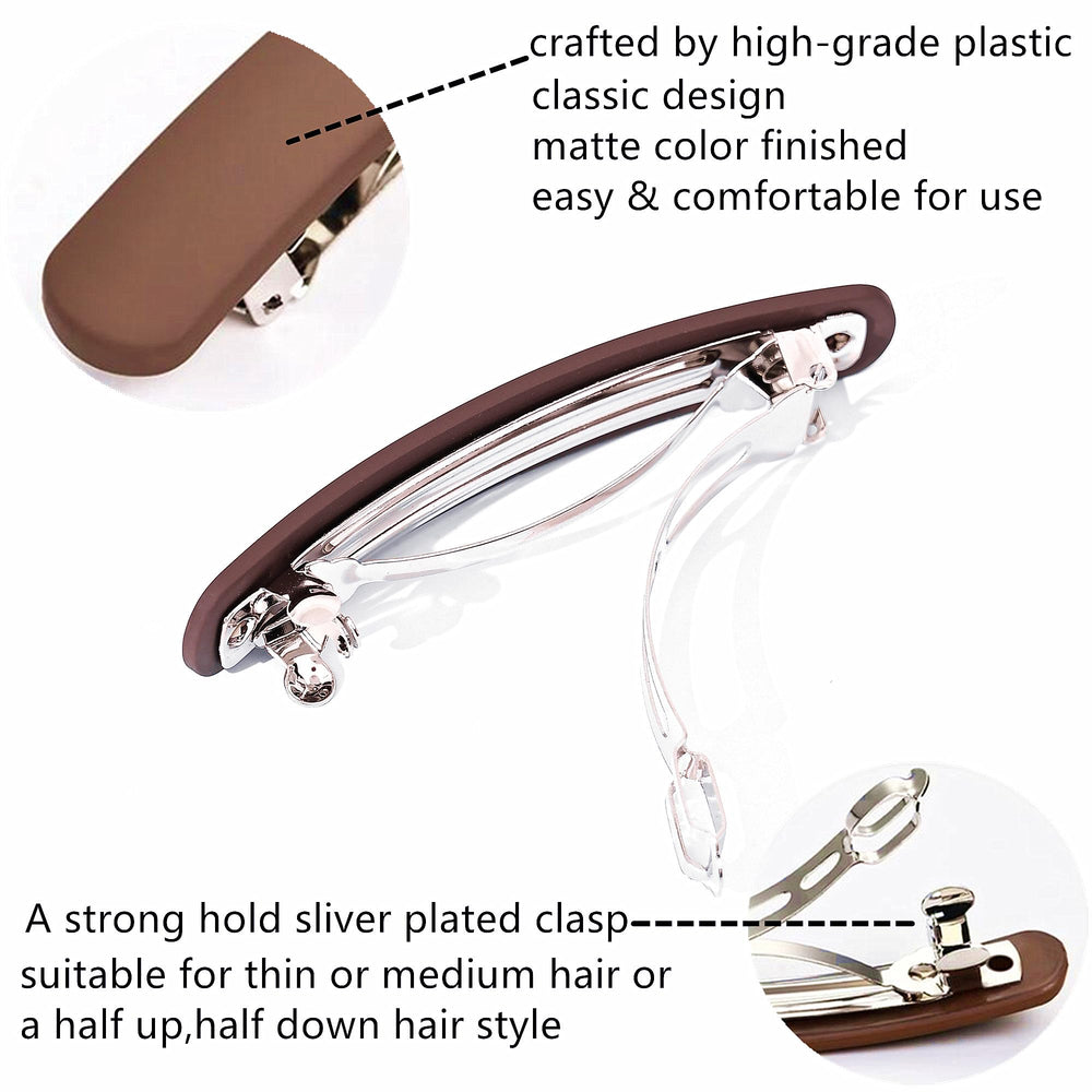 Fsmiling silver-plated clasp detail demonstrating secure hold and smooth action