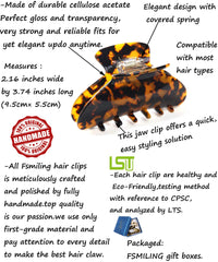 Fsmiling detailed view of strong spring and jaw showing reliable tension and hold