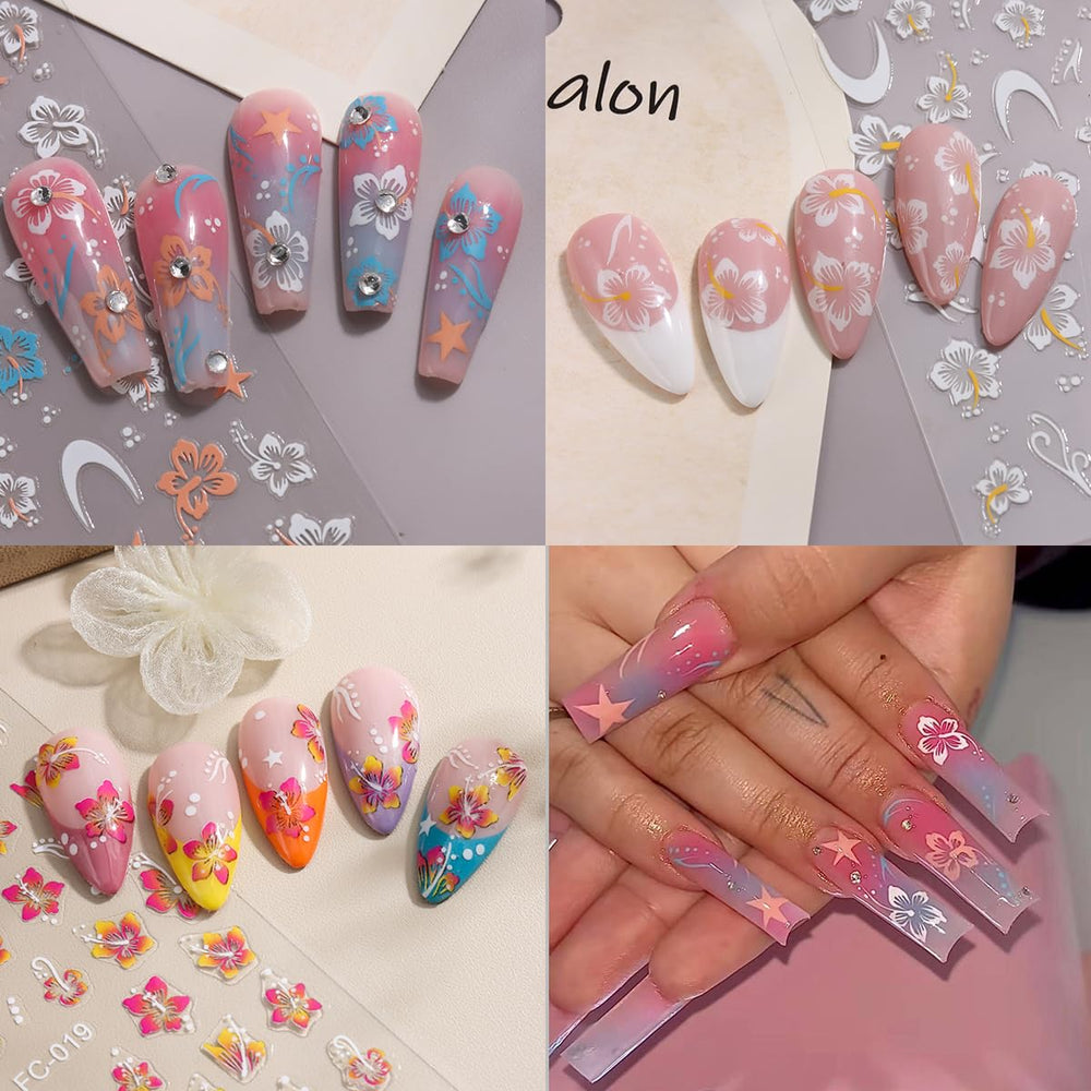 FSpronail toes and fingers display demonstrating versatile use on pedicure and manicure