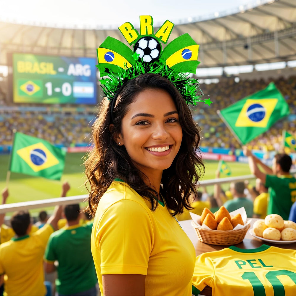 Fuesteoyd Brazil headband rear view showing fabric-wrapped band that prevents slipping