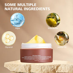 fugit open jar high-detail texture displaying rich creamy moisturizer benefits