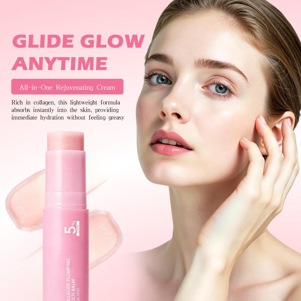 fugit applying balm to neck for smoothing and glow