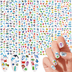 FUMIHIT front sheet showing assorted ocean stickers and easy selection benefit