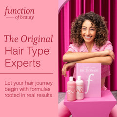 Function of Beauty curl cream held in hand for size comparison and portability