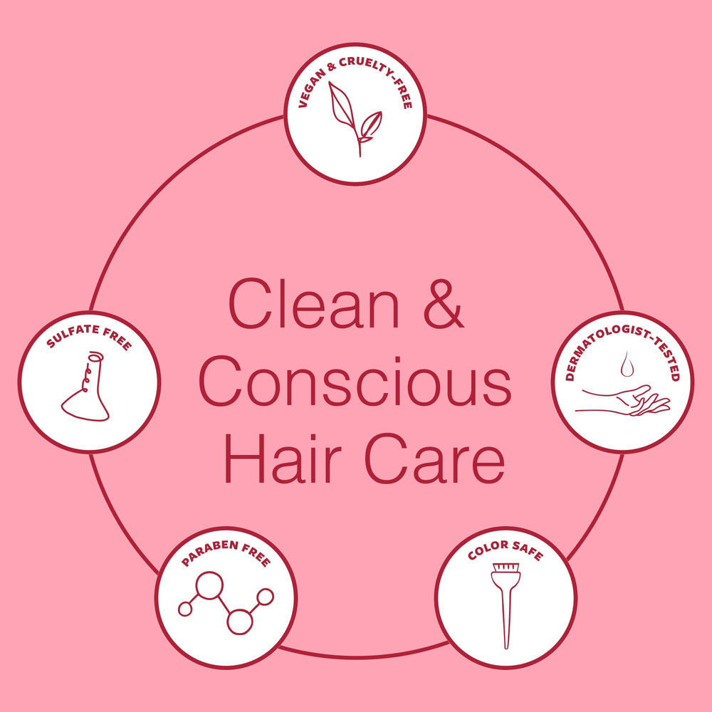 Function of Beauty with mango and shea butter visuals emphasizing natural moisturizers and frizz control