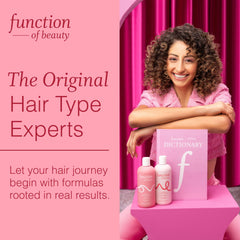 Function of Beauty on bathroom shelf styled in a routine setting conveying everyday easy use
