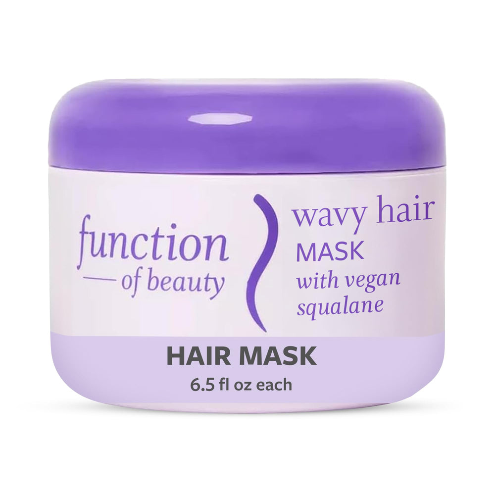 Function of Beauty front jar view showing label and compact 6.5 oz size benefit