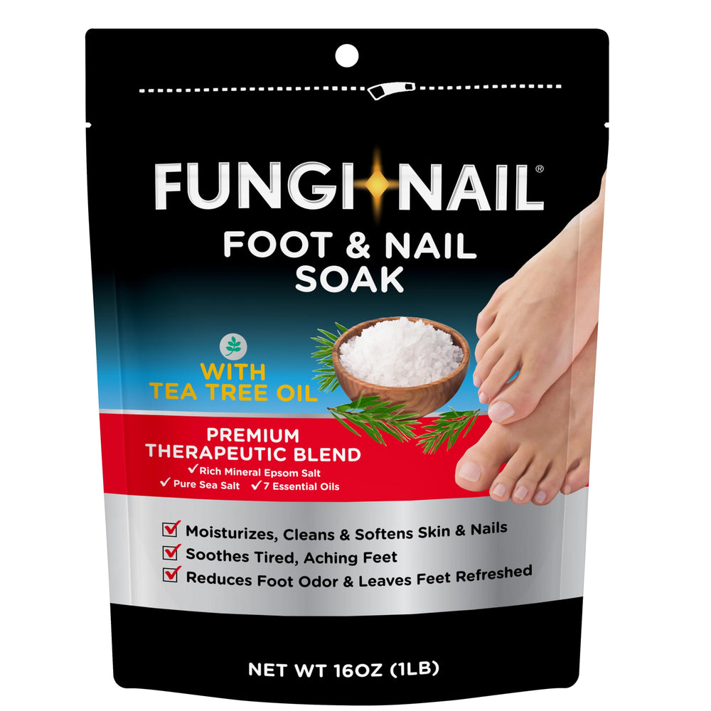 Fungi-Nail front packaging showing label and size, conveys clear product benefits