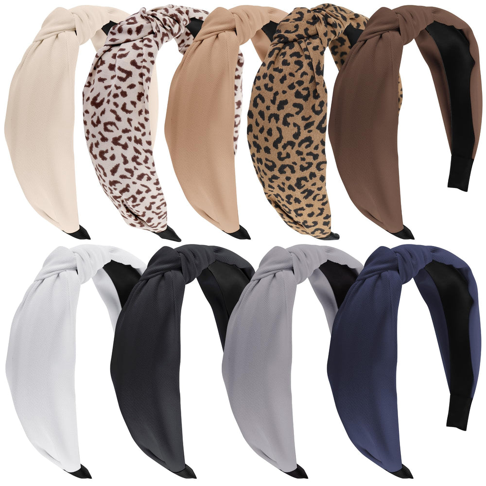Funtopia front view showing nine headbands and packaging benefit versatility