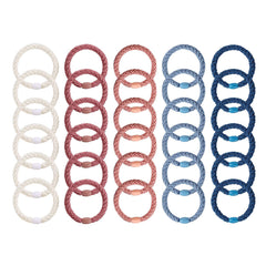 Funtopia hair tie used during outdoor run demonstrating reliable hold and comfort