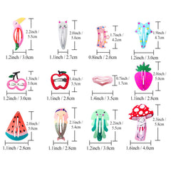 Funtopia spread showing variety of animal and fruit patterns for outfit matching