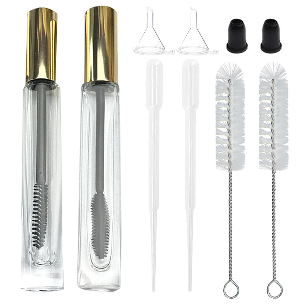 fupah clear glass tubes front view showing product clarity and easy monitoring