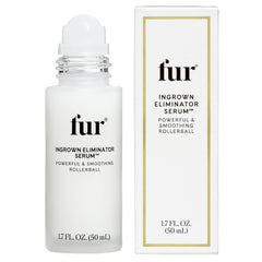 Fur rollerball front packaging showing bottle and cap with clear branding and benefit
