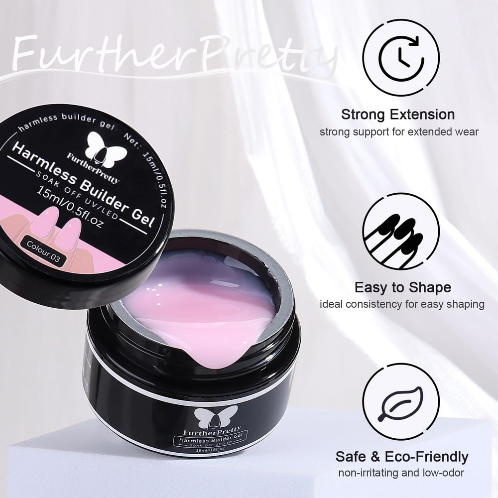 furtherpretty double-ended brush detail for precise shaping and smoothing