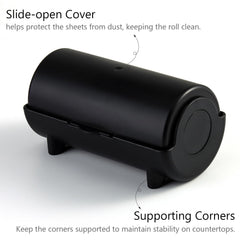 furtherpretty hand holding roll showing compact size and travel convenience