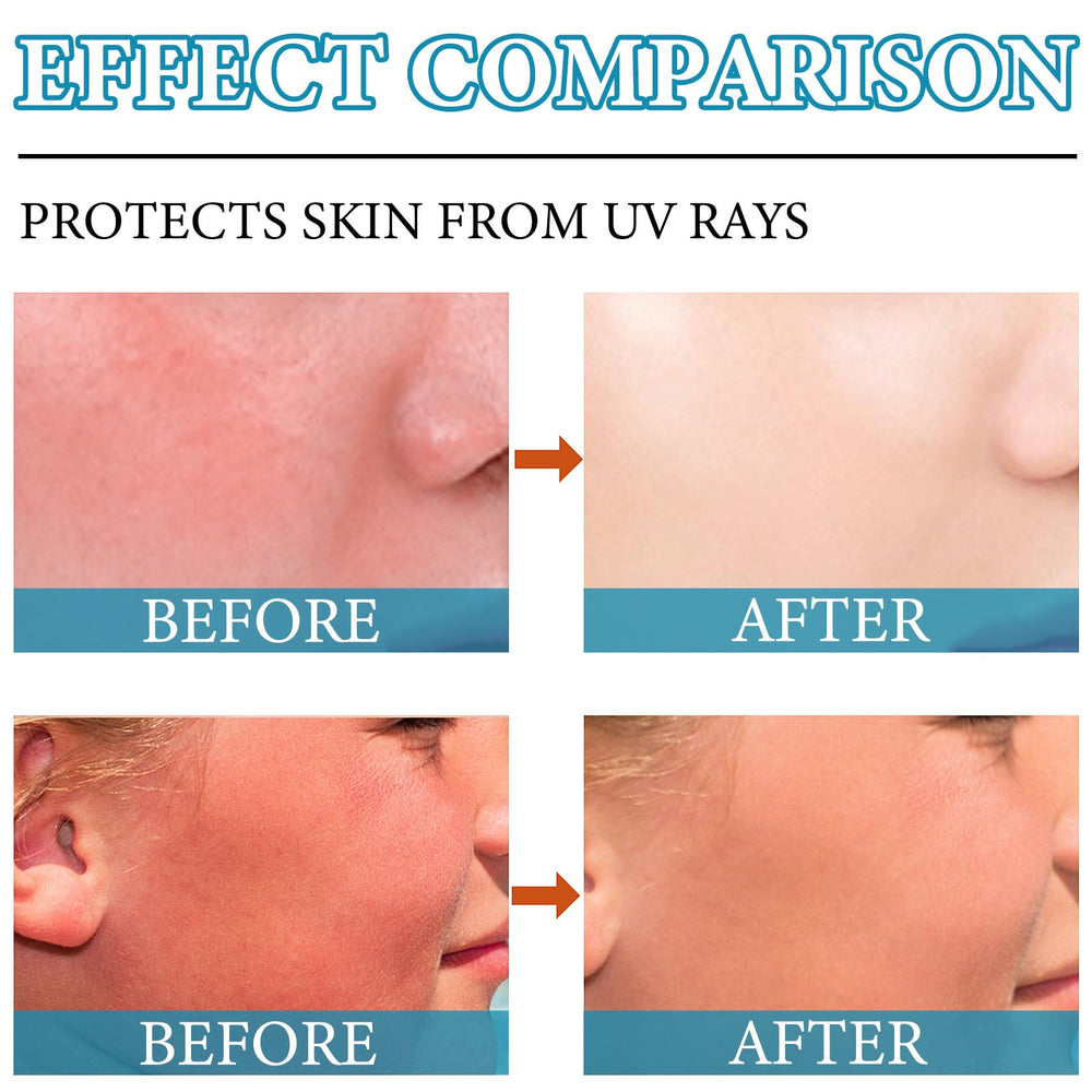 Fusang applying stick to cheek demonstrating precise, no-mess targeted sun coverage