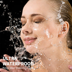 FV application with sponge showing smooth blend and natural finish benefit