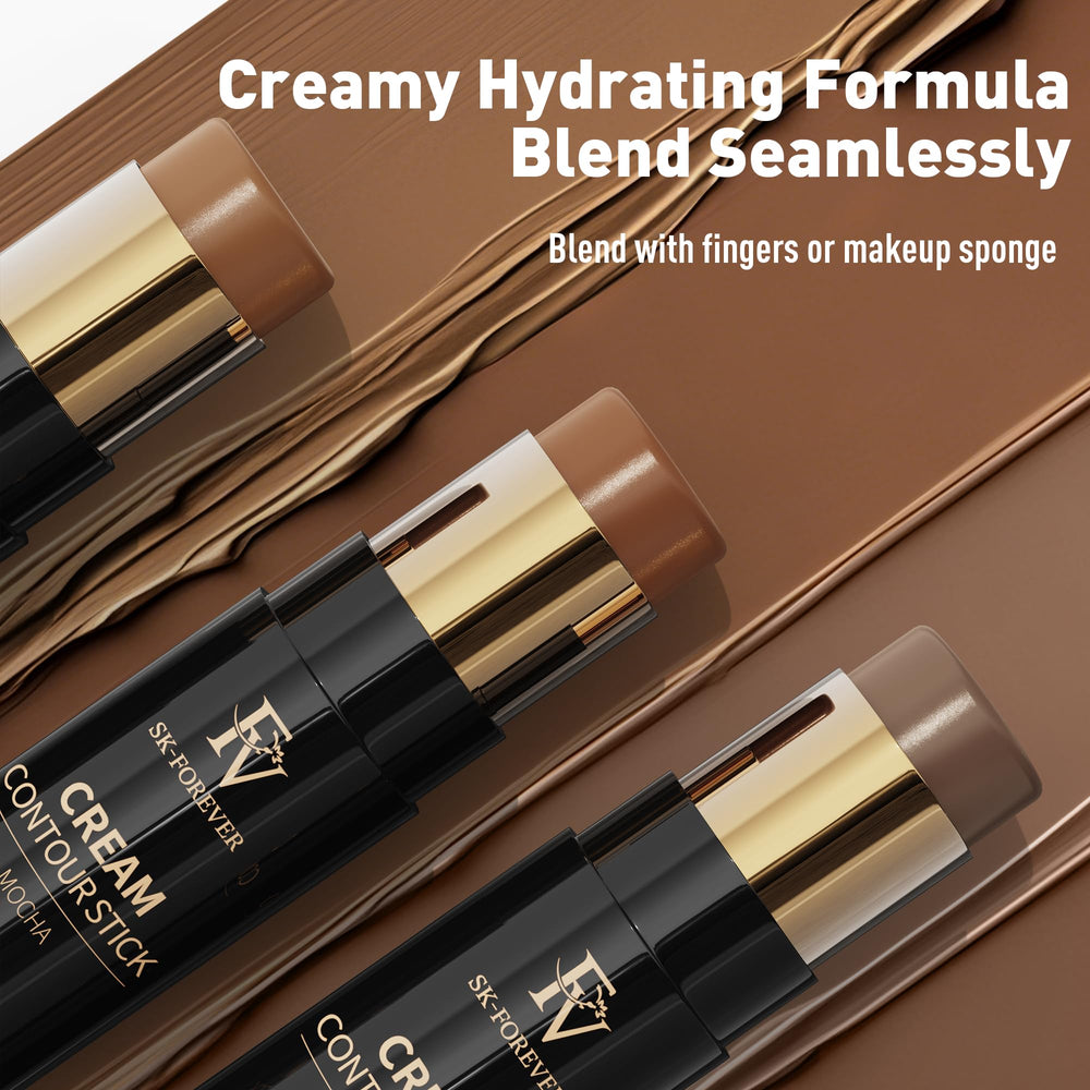 FV contour stick open tip detail highlighting precise application and crease-free finish