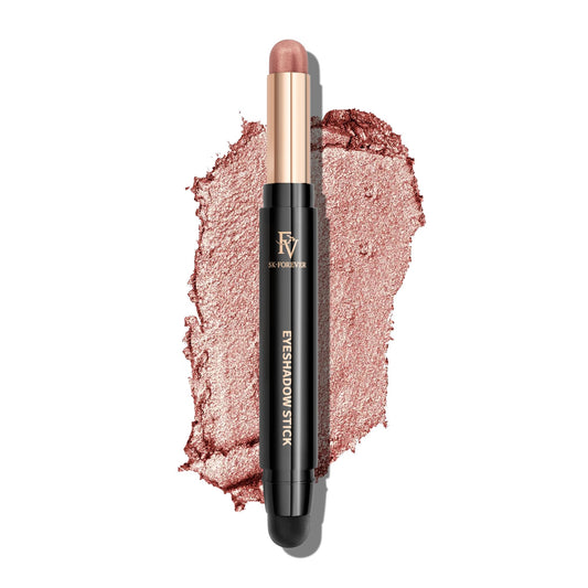 FV front packaging showing rose shimmer stick and product benefit
