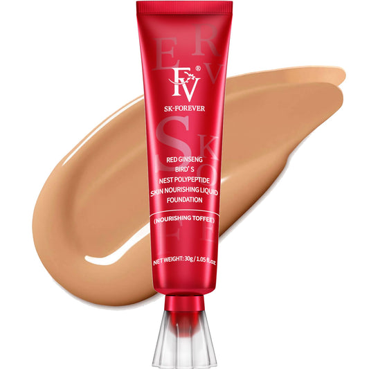 FV front packaging showing bottle and shade, highlights coverage benefit
