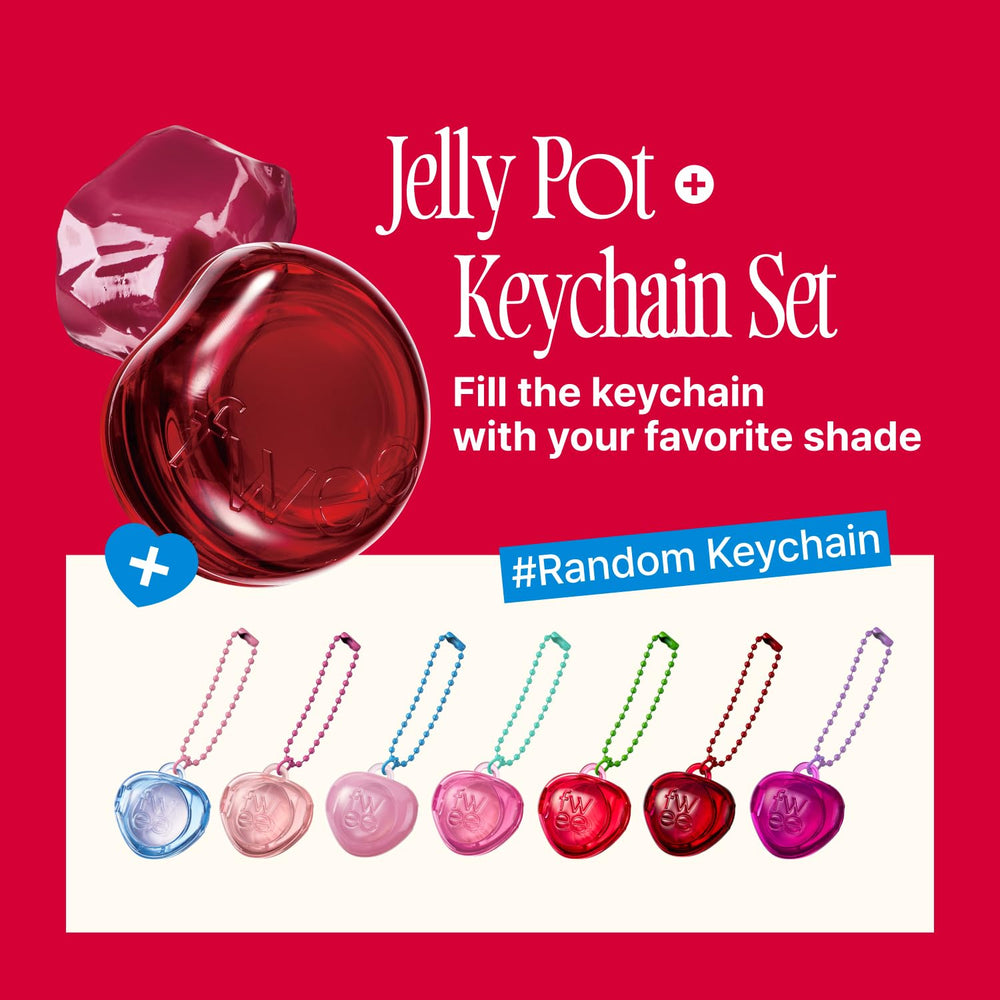 fwee close-up of jelly texture, highlighting glossy dewy finish