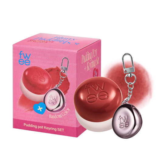 fwee Memories pot front view showing compact blush-lip design and easy portability