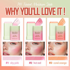 FYEBOO applying tint on lips for hydrated color, versatile dual-use benefit