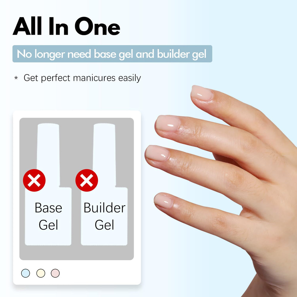 FZANEST application brush applying gel to nail, showing easy beginner control