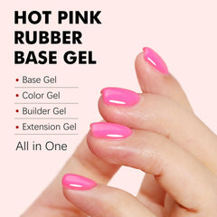 FZANEST rubber base texture close-up revealing thick self-leveling gel