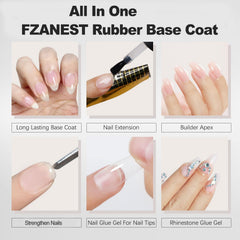 FZANEST in-use securing a nail tip to create quick extensions benefit
