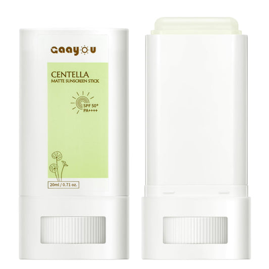 Gaayou sunscreen stick front packaging shows compact design and SPF50+ benefit