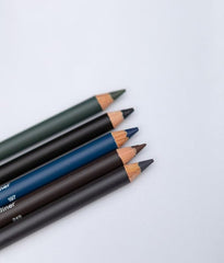 Gabriel Cosmetics navy eyeliner ingredients label highlighting natural mineral ingredients